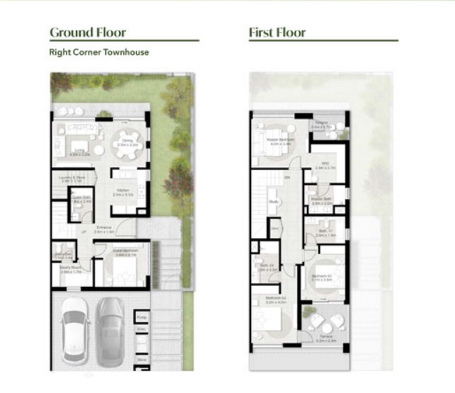 Aura Gardens B 4 bed Type B Right Corner